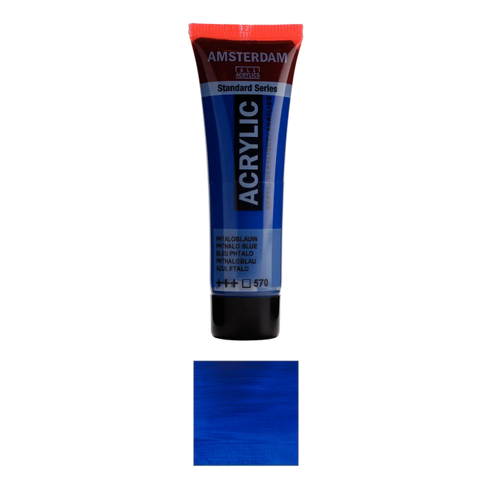 Amsterdam / Standard Series Acrylfarbe / Tube 20 ml / Farbfamilie Blau