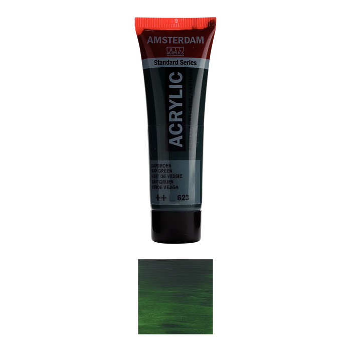 Amsterdam / Standard Series Acrylfarbe / Tube 20 ml / Farbfamilie Grün