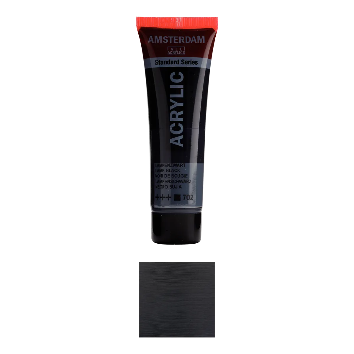 17047020-deckend-Amsterdam-_Standard-_Series-_Acrylfarbe-Tube-_20_ml-Lamp_-Black-702-Produktansicht-und-Farbkarte