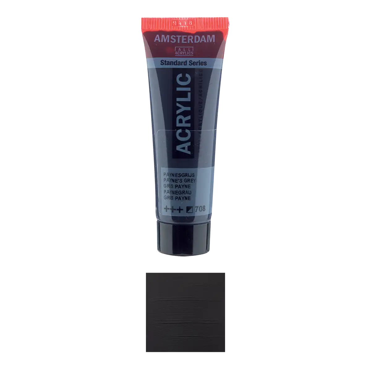17047080_-Halbdeckend-Amsterdam-_Standard_-Series-_Acrylic-_Colour-_Payne_s_-Grey-708-Produktansicht-und-Farbkarte