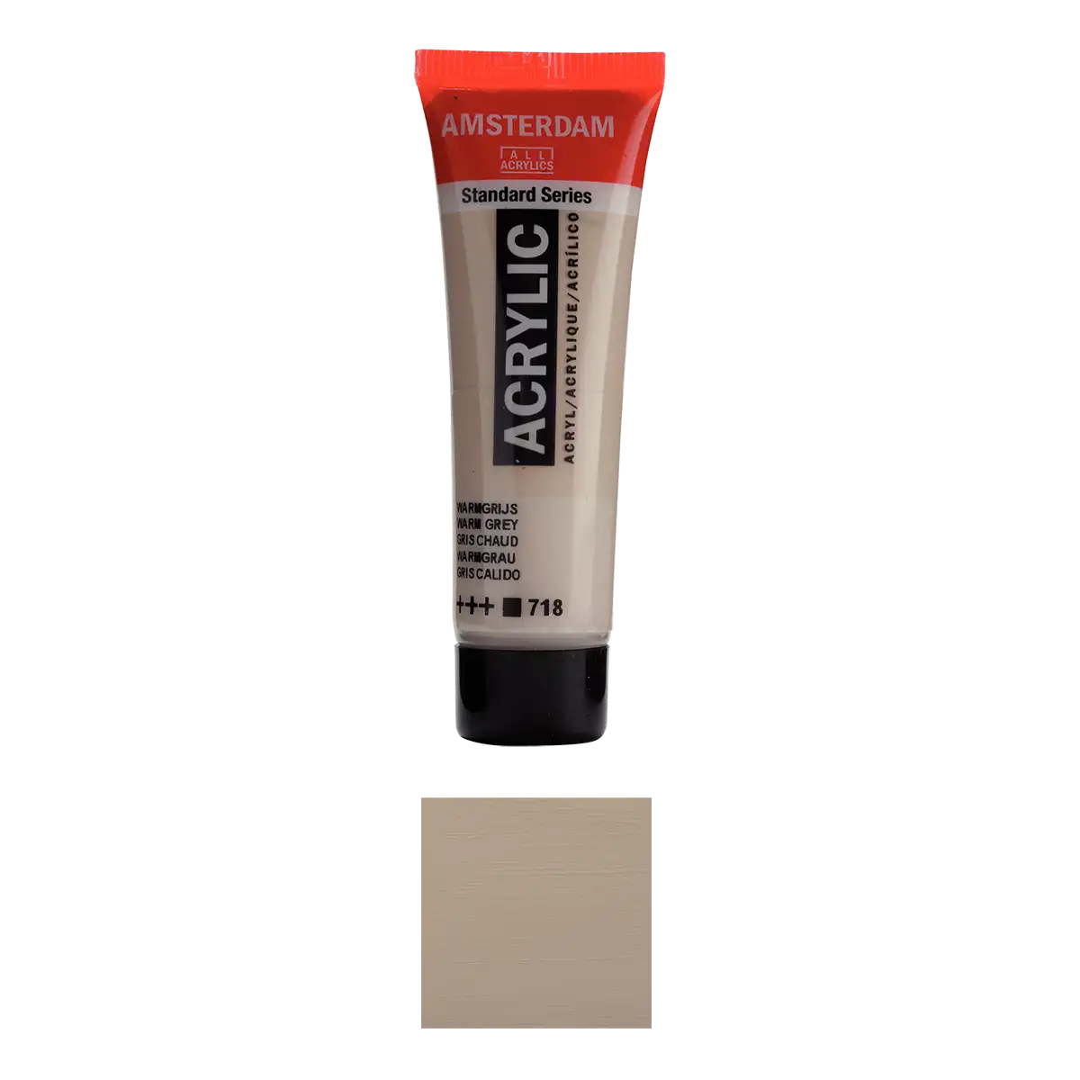 17047180_-deckend-Amsterdam-_Standard-_Series-_Acrylic_-Colour_-Warmer-_Grau-718-Produktansicht-und-farbkarte