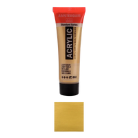 17048020-halbdeckend-Amsterdam-_Standard-_Series_-Acrylic-_Colour-_Swatch-_802-hellgold-Produktansicht-und-Farbkarte