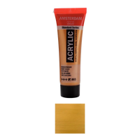 17048030_-halbdeckend-Amsterdam-_Standard_-Series-_Acrylic_-Colour_-tiefes-Gold-_803-Produktansicht-und-Farbkarte
