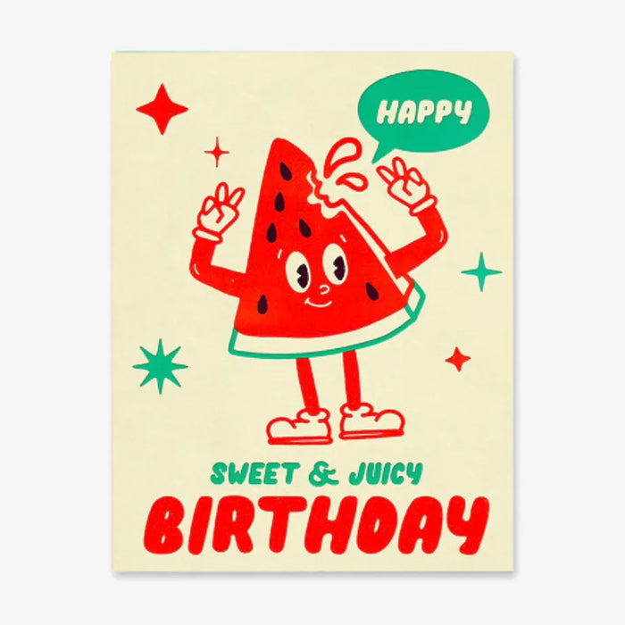 1973-Postkarte-Geburtstag-The-toonies-Text-Happy-Sweet-_-Juicy-Birthday