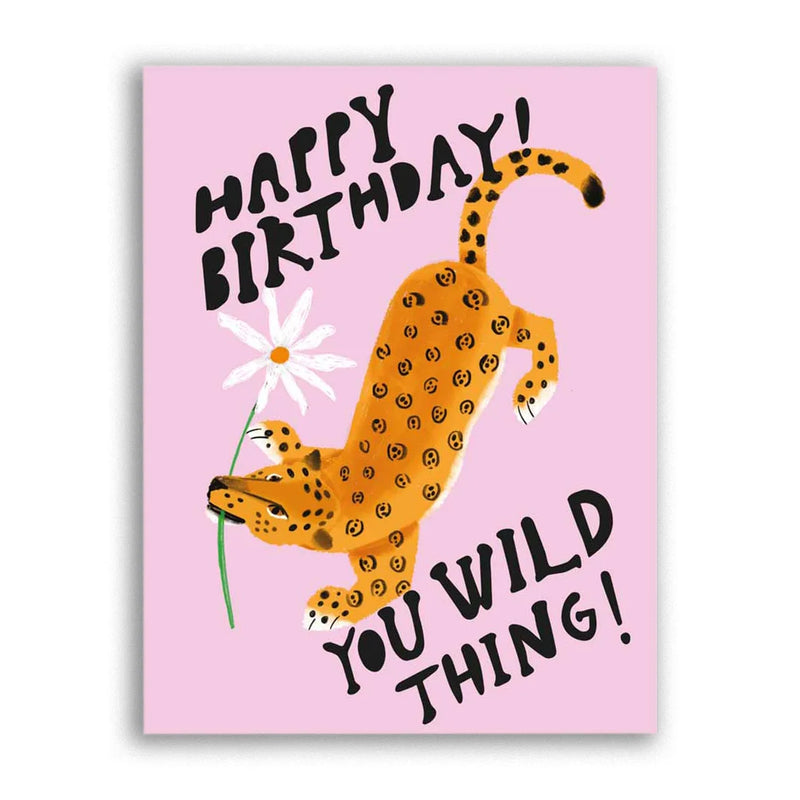 Postkarte / Carolyn Suzuki / Happy Birthday you wild Thing _A6