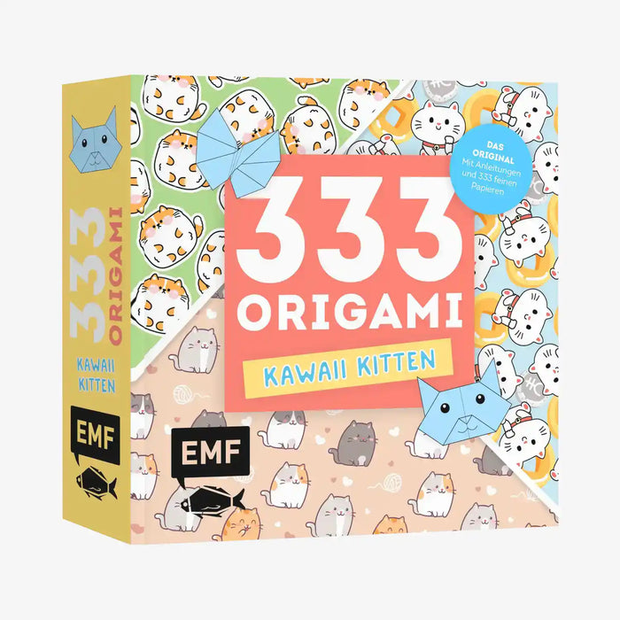 333Origami-Buch-mit-Muster-und-Anleitung_Kawaii-Kitten-EMF-VERLAG-Buchcover-vorn