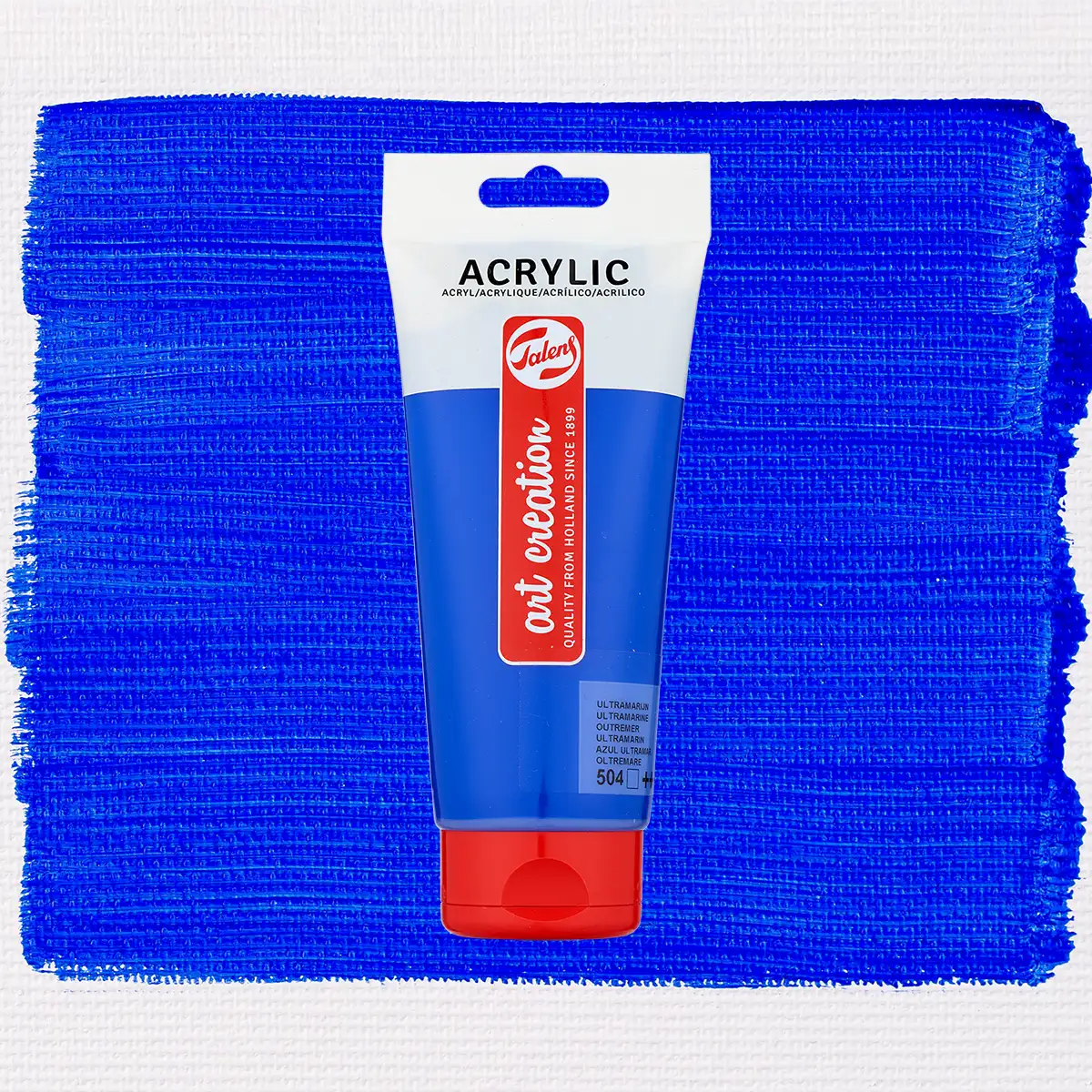 3520504M-TAC_Acryl_504_Ultramarine-Transparent-Talens-Art-Creat-Acryl-200ml-Produktansicht
