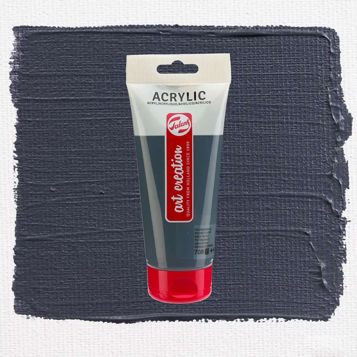 3520708M-TAC-_acrylic_-708_-Payne_s_-Grey-Deckend-Talens-_Art-_Creation-_Acrylic_-Colour-_200_ml-Produktansicht