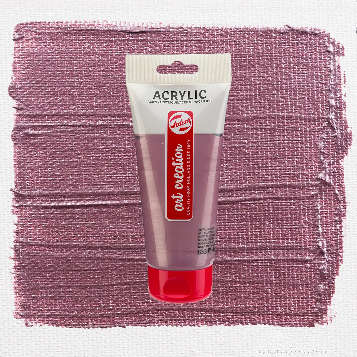 3520833M-TAC-acrylic-833-Metallic-Rose-Halbdeckend-Talens-Art-Creation-Acrylic-Colour-200_ml-Produktansicht