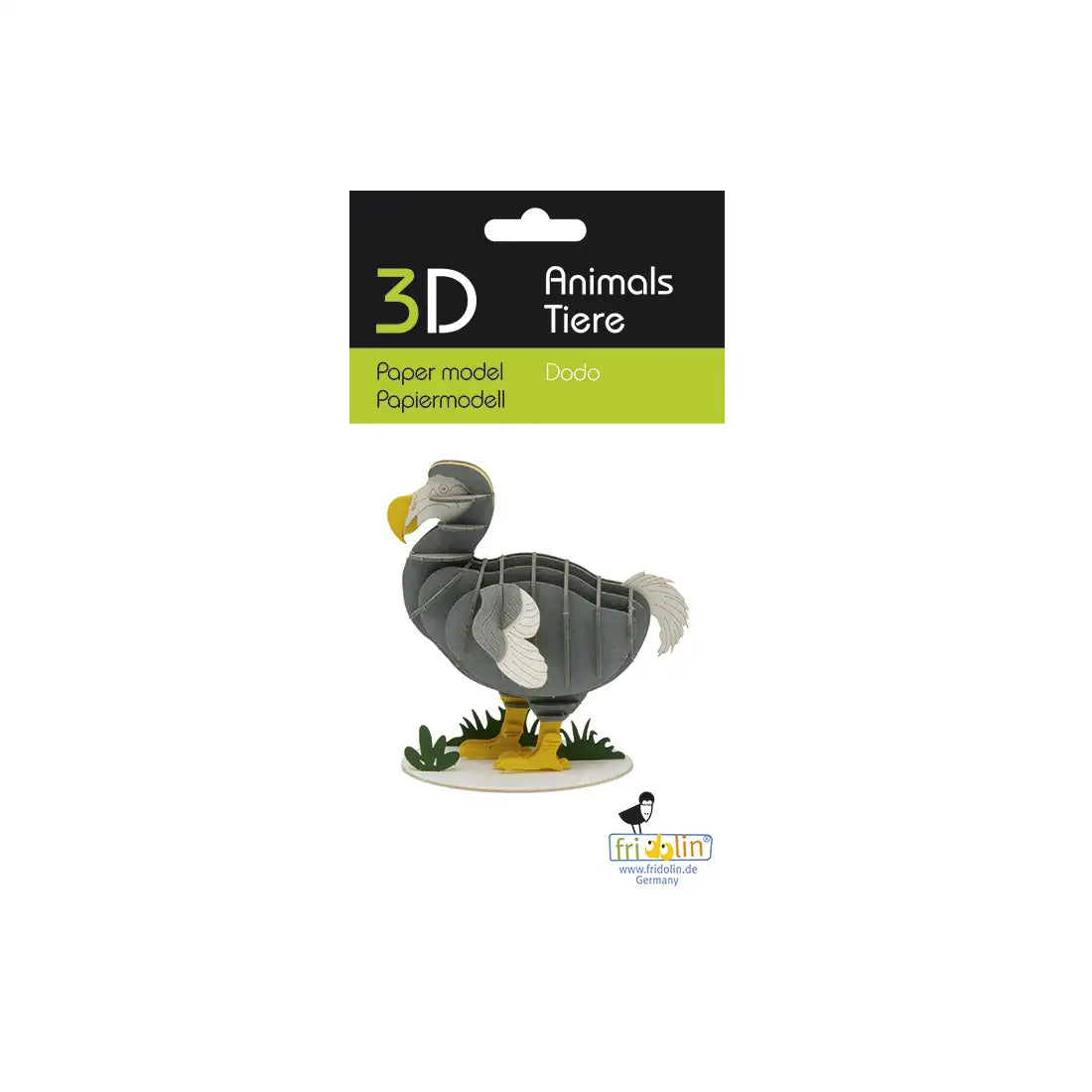 3D Papiermodell / Dodo