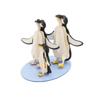 3D Papiermodell / Pinguinfamilie