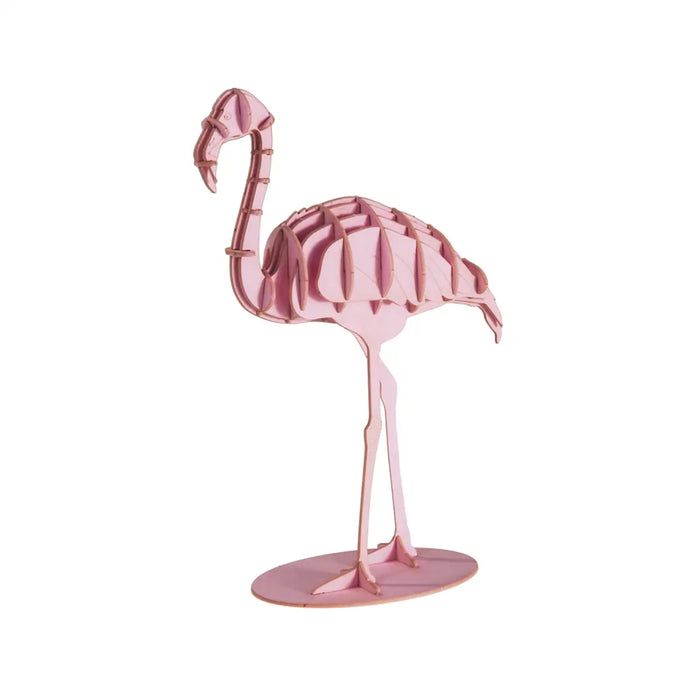 3D Papiermodell / Flamingo