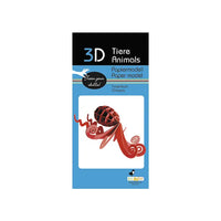 3D Papiermodell / Tintenfisch