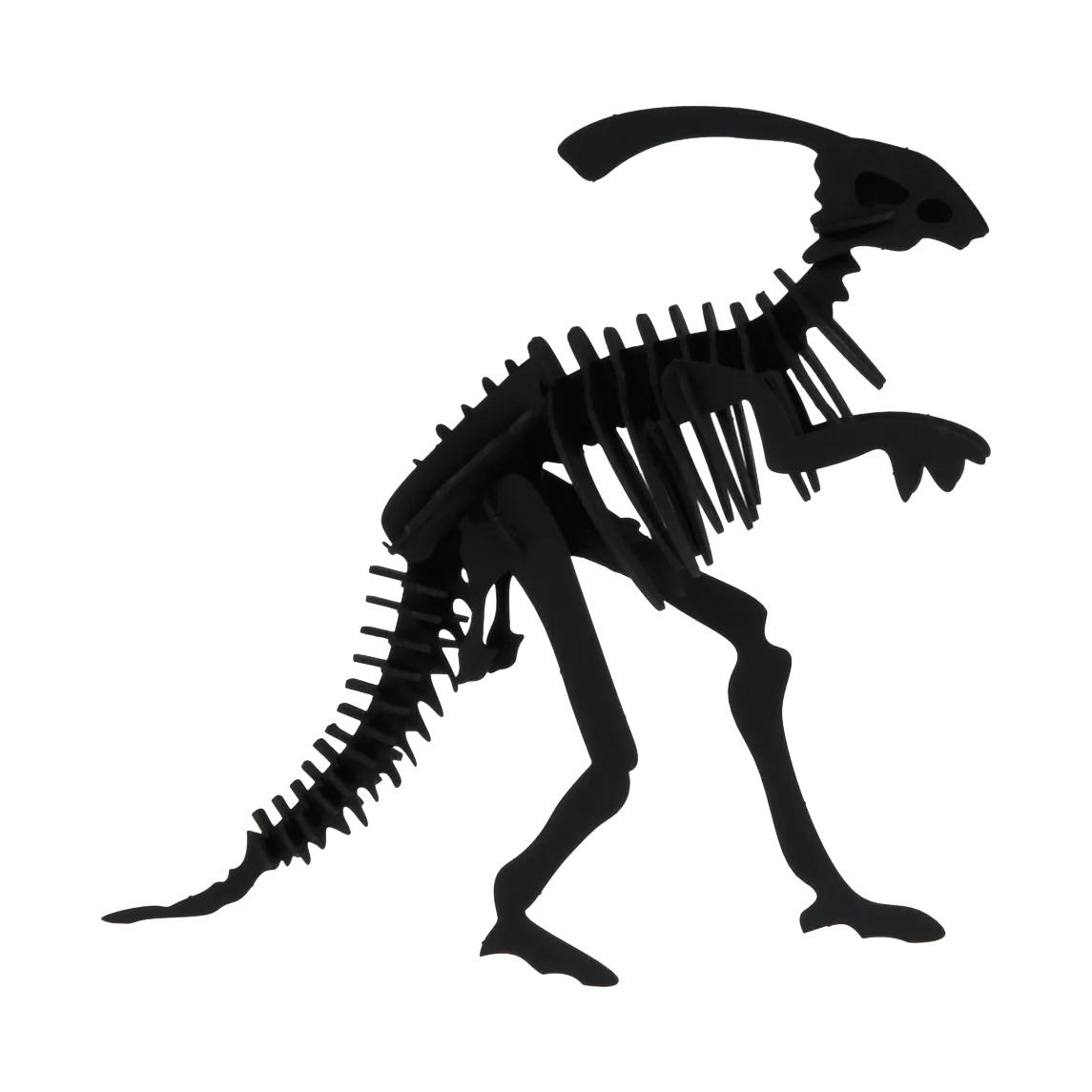 3D Papiermodell / Parasaurolophus