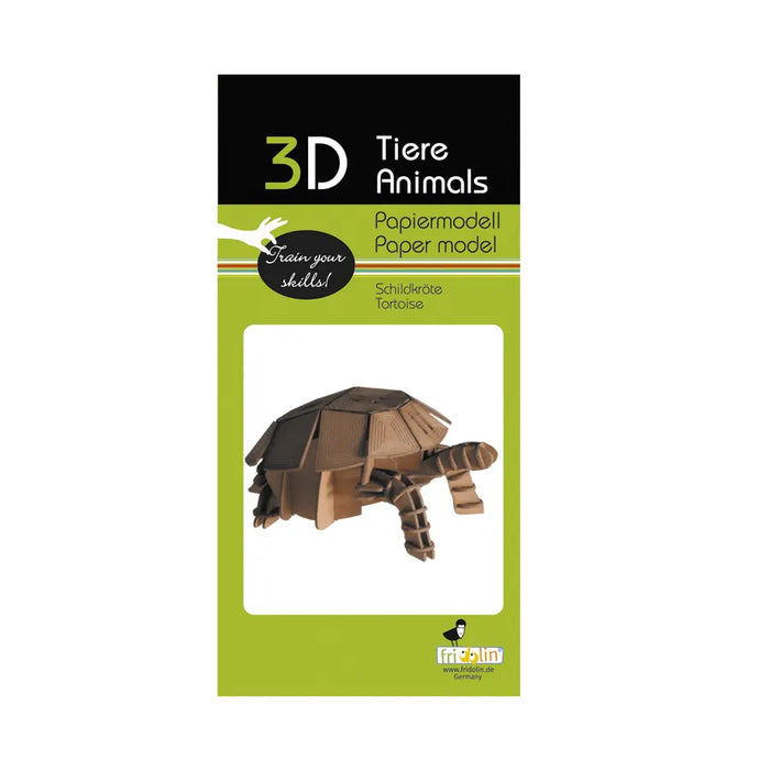 3D Papiermodell / Schildkroete