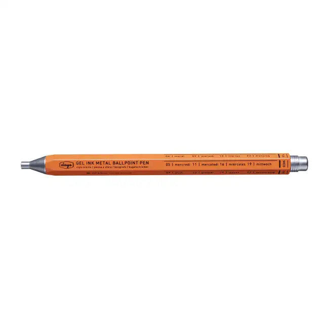 Mark's Style / Days / Gel Metal Ballpoint Pen / Neue Farben / Orange