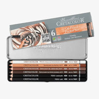 6-teiliges-Pocket-Set-zum-Zeichnen-und--Skizzieren-in-geoffneter-Metallbox-1