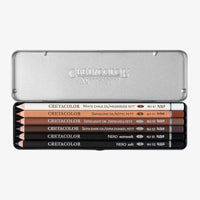 6-teiliges-Pocket-Set-zum-Zeichnen-und--Skizzieren-in-geoffneter-Metallbox-2