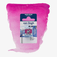 VanGogh_feste-Aquarellfarbe-im-halben-Naepfchen-auf-Farbkarte-Farbfamilie-Rosa-FArbe-Rose-357