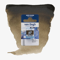 VanGogh_feste-Aquarellfarbe-im-halben-Naepfchen-auf-Farbkarte-Farbfamilie-Braun-FArbe-Sepia-416