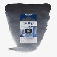 VanGogh_feste-Aquarellfarbe-im-halben-Naepfchen-auf-Farbkarte-Farbfamilie-Grau-FArbe-Payne_s-_Grey-708
