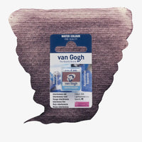 VanGogh_feste-Aquarellfarbe-im-halben-Naepfchen-auf-Farbkarte-Farbfamilie-Rot-FArbe-Interferenz-_Rot-845