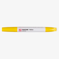 Talens-Pantone-Marker-Yellow-Stift-mit-Kappe-geschlossen1