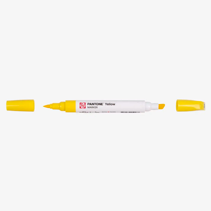 Talens-Pantone-Marker-yellow-Stift-mit-Kappe-geschlossen