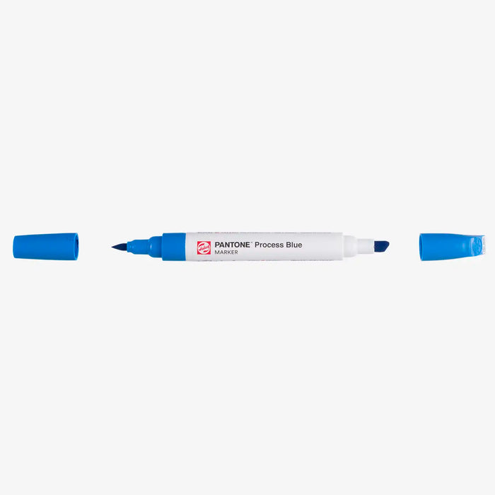Talens-Pantone-Marker-Process-Blue-Stift-mit-Kappe-geschlossen