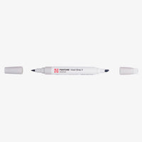 Talens-Pantone-Marker-Cool-Gray-3-Stift-mit-Kappe-geoeffnet