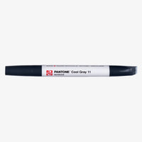 Talens-Pantone-Marker-Cool-Gray11-Stift-mit-Kappe-geschlossen