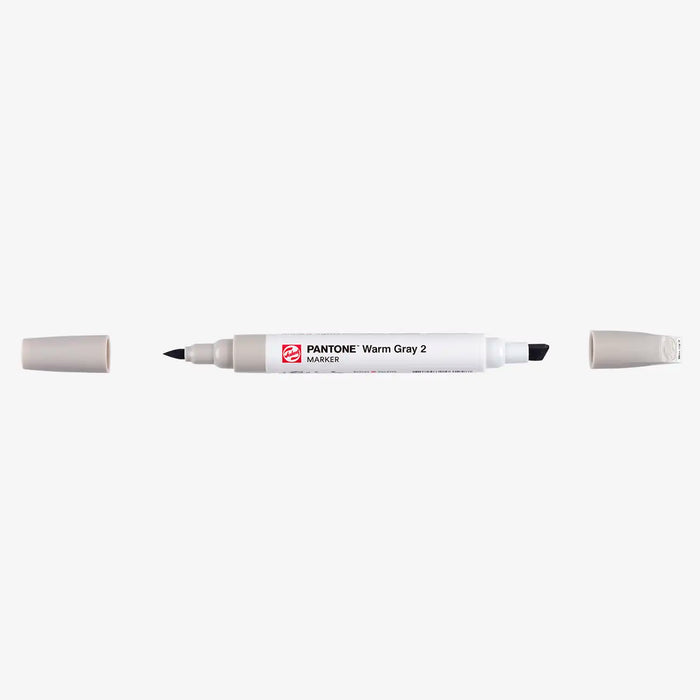 Talens-Pantone-Marker-Warm-Gray-2-Stift-mit-Kappe-geoeffnet