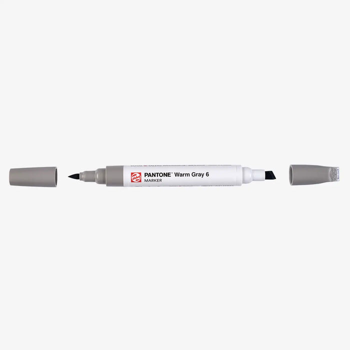 Talens-Pantone-Marker-Warm-Gray-6-Stift-mit-Kappe-geoeffnet