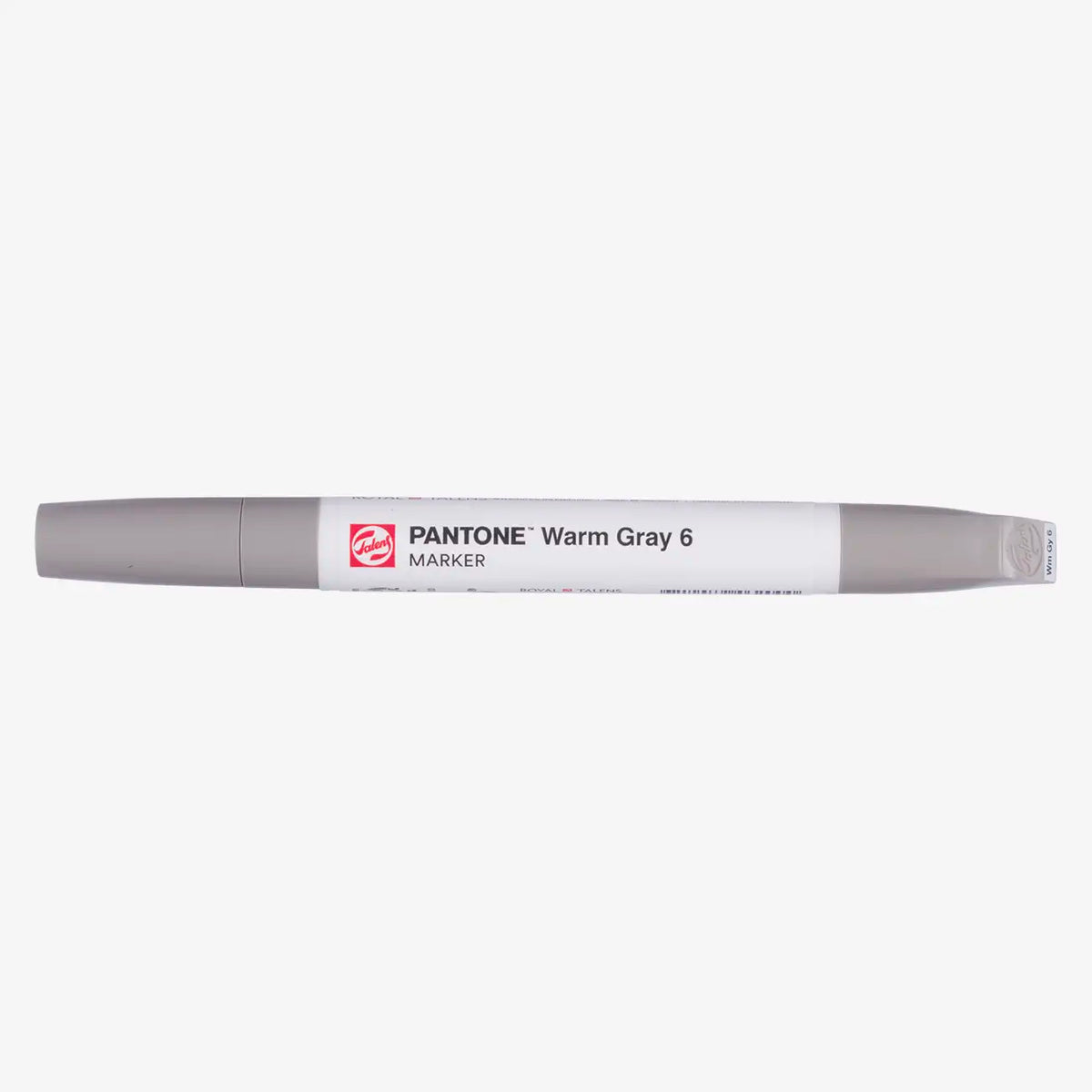 Talens-Pantone-Marker-Warm-Gray-6-Stift-mit-Kappe-geschlossen