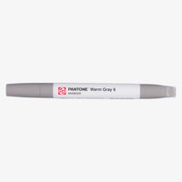 Talens-Pantone-Marker-Warm-Gray-6-Stift-mit-Kappe-geschlossen