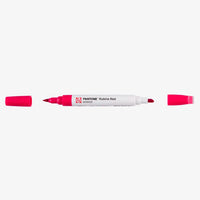 Talens-Pantone-Marker-Rubinrot-Stift-mit-Kappe-geoeffnet