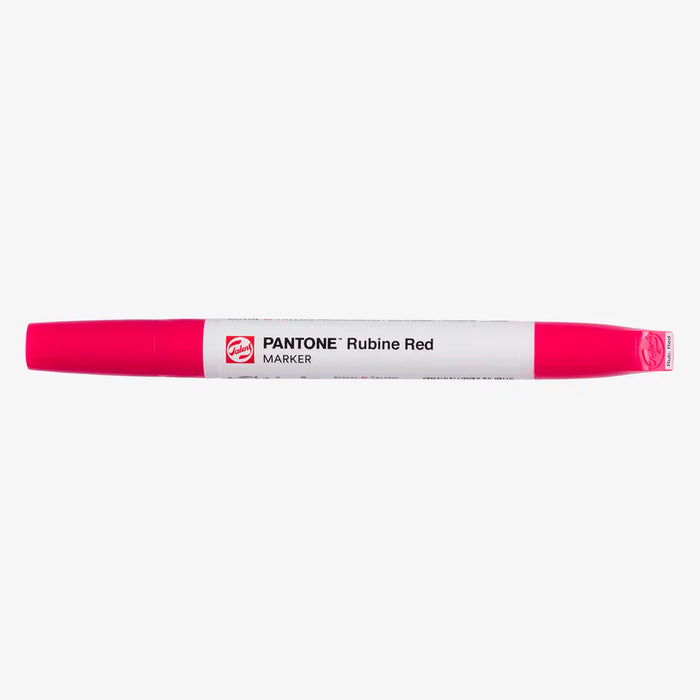 Talens-Pantone-Marker-Rubinrot-Stift-mit-Kappe-geschlossen