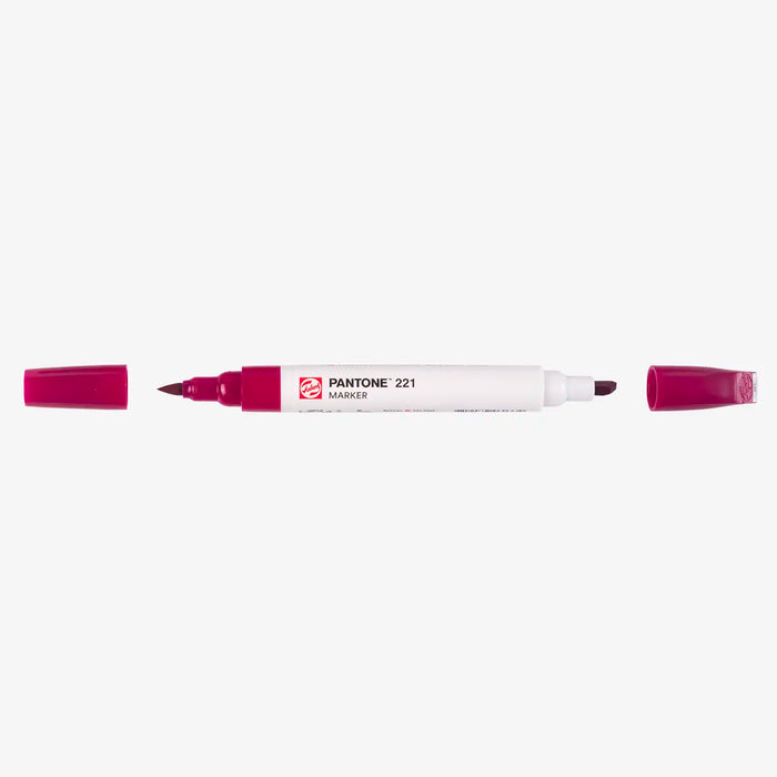 Talens-Pantone-Marker-221-Stift-mit-Kappe-geoeffnet