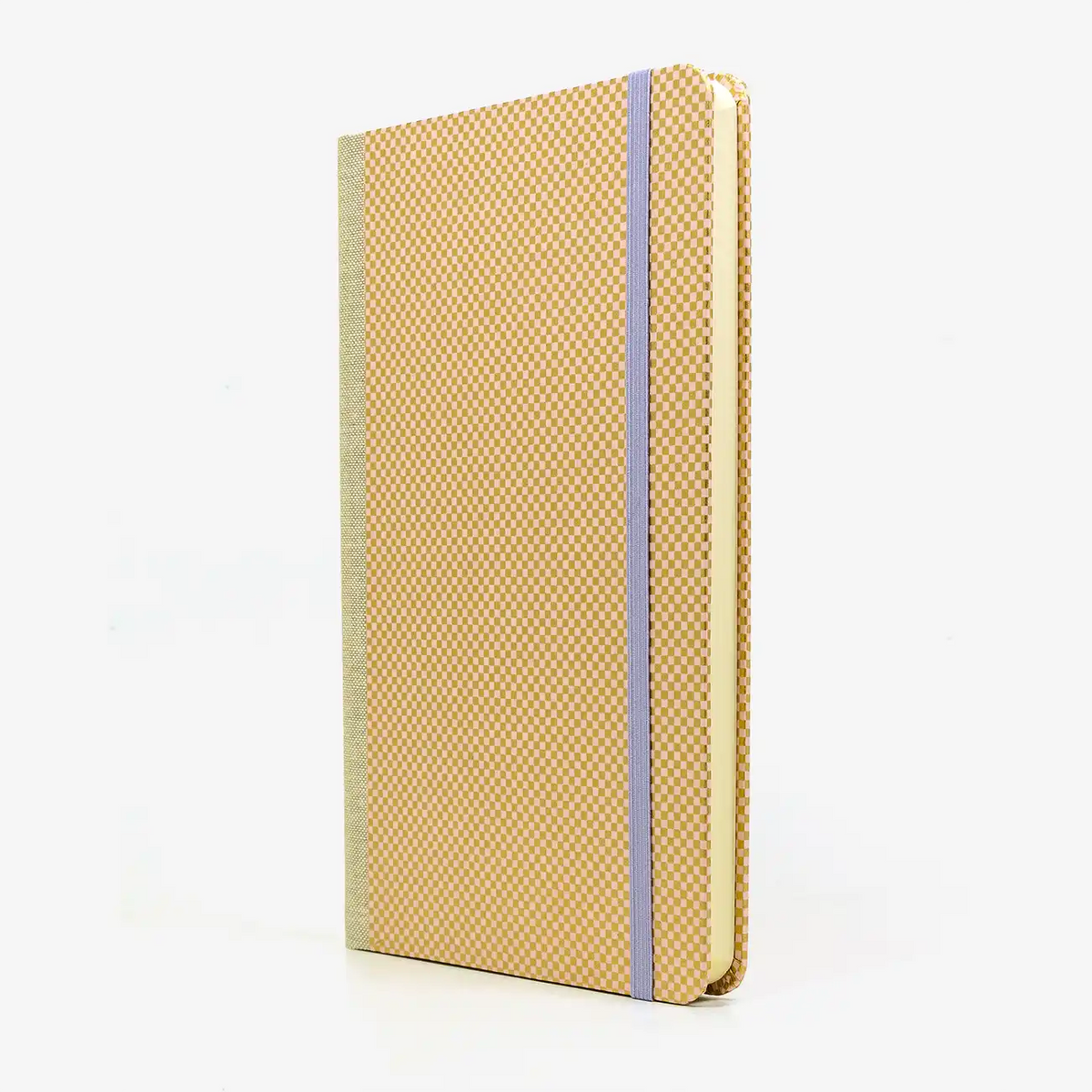 A5-dotted-small-chiyogami-cover-Karos-gold-auf-peachy-liegend-seitlich-vorn