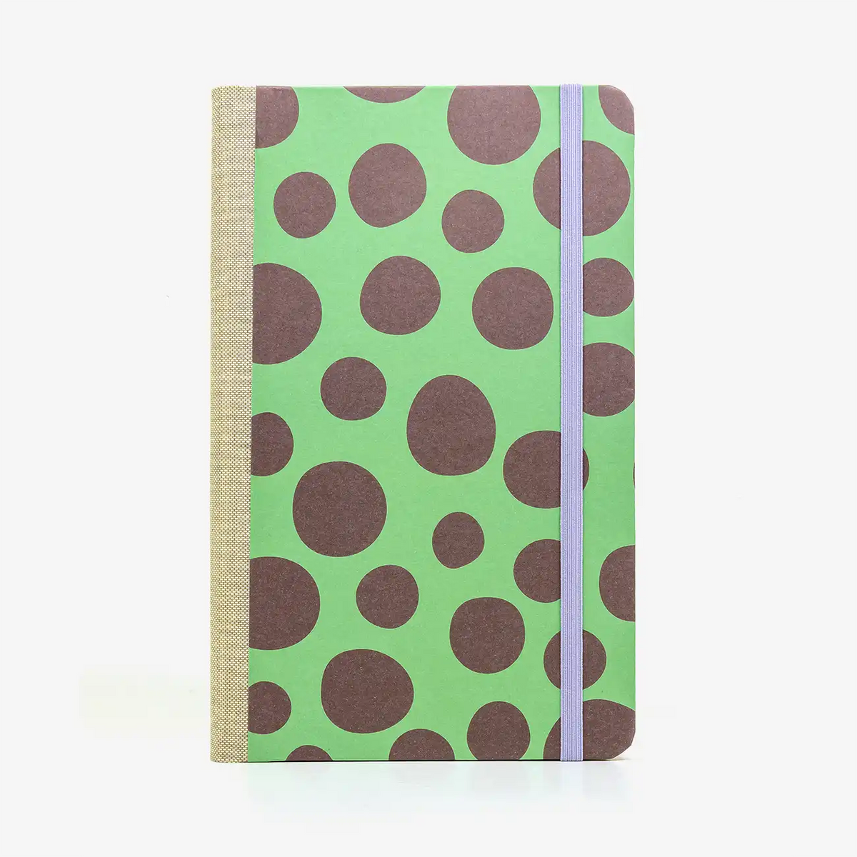 A5-dotted-small-offsetpapier-cover-dots-auf-gruen-vorn