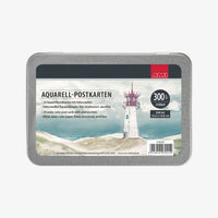 AMI-Aquarell-Postkarten-300_g-A6_-24_Stueck-in-Metaldose