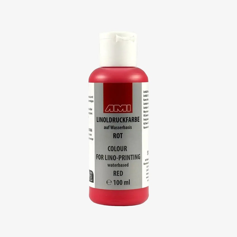 AMI-Linoldruckfarbe-auf-Wasserbasis-100ml-rot-Flasche-Produktansicht