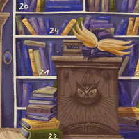 Adventskalender-Das-phantastische-Antiquariat-A4-Superfreunde-aus-Leipzig-Cover-vorn-Detail
