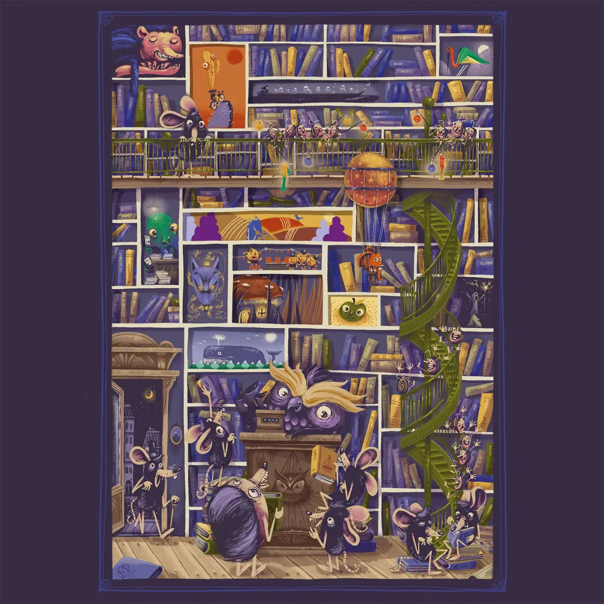 Adventskalender-Das-phantastische-Antiquariat-A4-Superfreunde-aus-Leipzig-Cover-vorn-Vollbild-geoeffnet