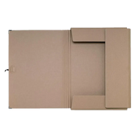 Ami-Sammelmappe-Ideal-A4-A3-Krafftpapier-aufgeschlagen-Produktansicht
