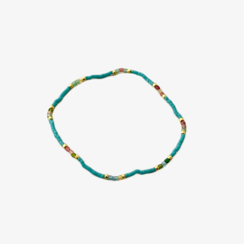 Armband-Jia-elastisches-Sommerarmband-Miyuki-Perlen-Tuerkis-Einheitsgroesse-Produktansicht