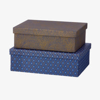 Aufbewahrungsbox-zen-Farbe-blau-mehrfarbig-12-Faecher-fuerWeihnachtsdeko-Produktansicht-Schachtel-oben-geschlossen