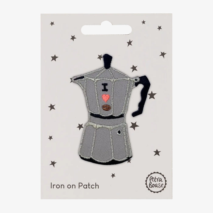 Aufbügel Patch / Kaffeekanne