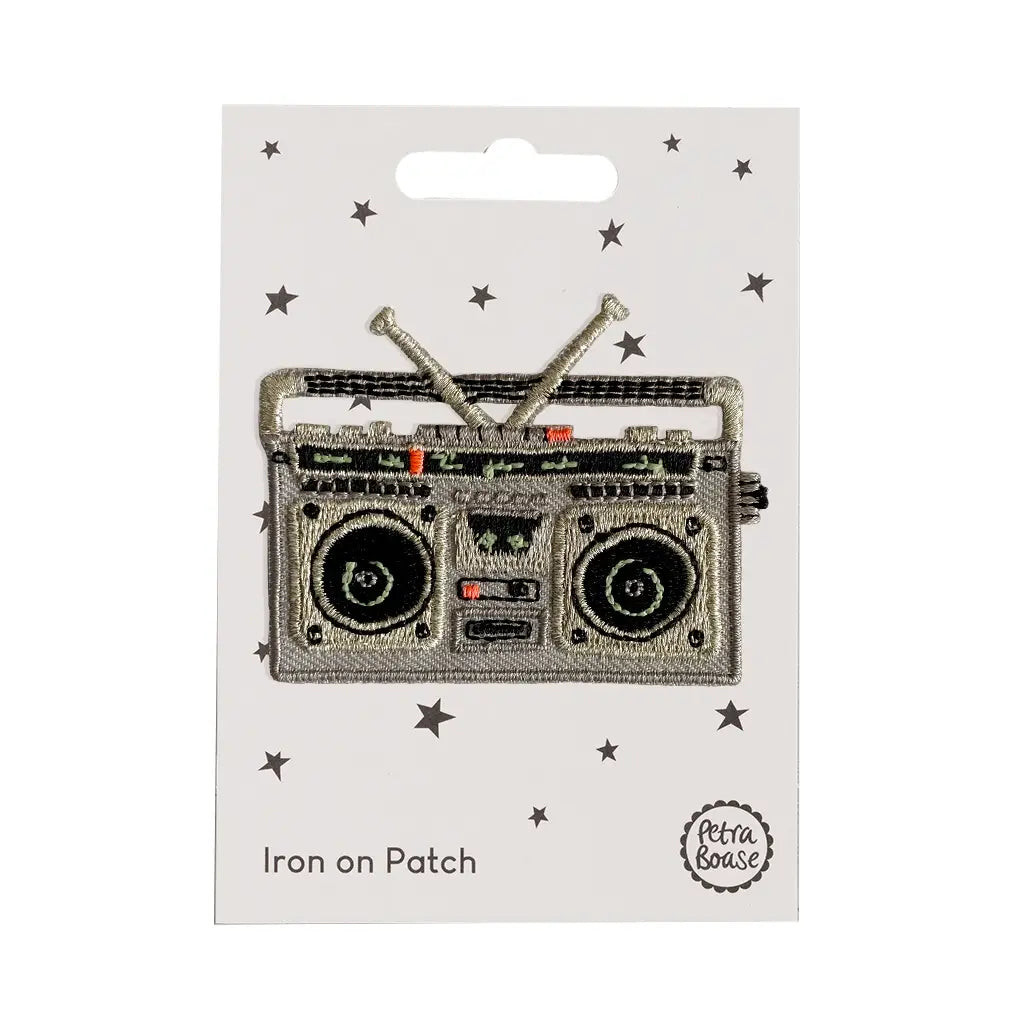 Aufbügel Patch / Boom Box