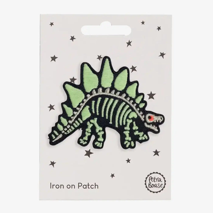Aufbügel Patch / Dino Skelett